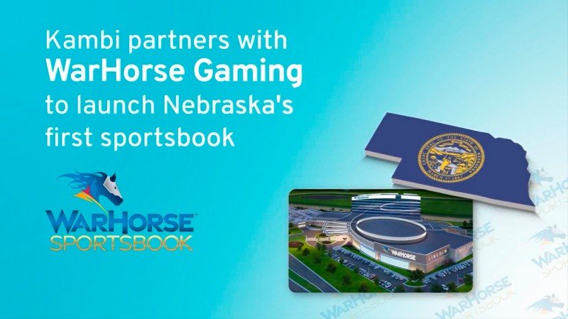 Kambi to power Nebraska's first sportsbook through retail launch with WarHorse Gaming