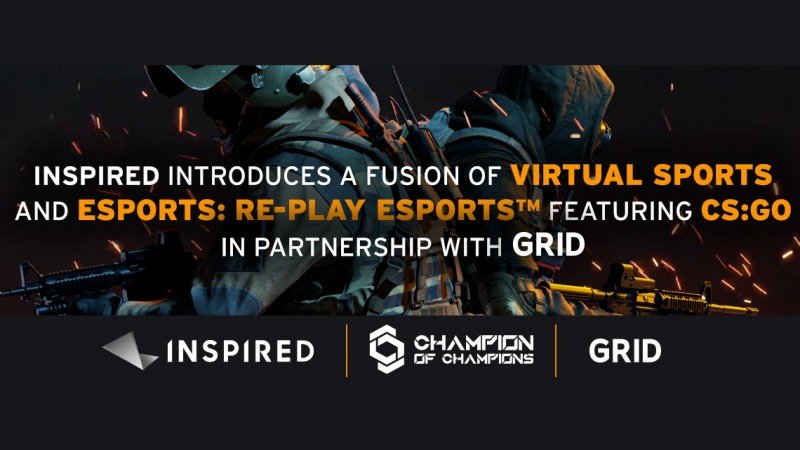 Inspired fusiona los deportes virtuales y los eSports en su nuevo producto de apuestas en el torneo global de CS:GO