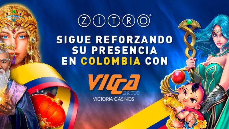 Zitro amplía su alcance en Colombia con más juegos en los casinos del Grupo Vicca
