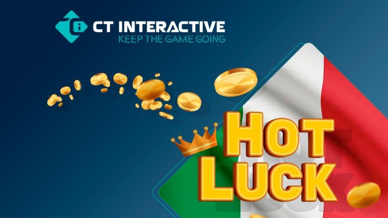 CT Interactive launches Hot Luck Jackpot for all of its games across Italy