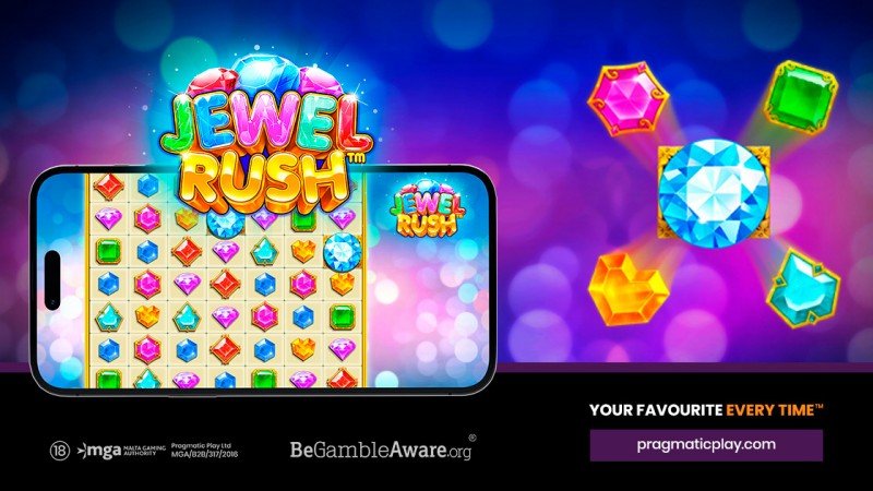 Pragmatic Play launches new gems-themed online slot Jewel Rush