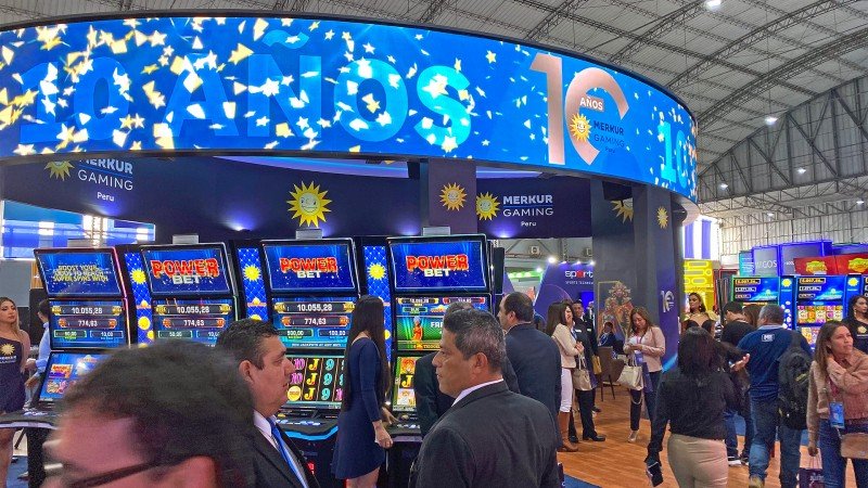Merkur celebrated its Peru subsidiary's 10th anniversary with successful showcase at Peru Gaming Show