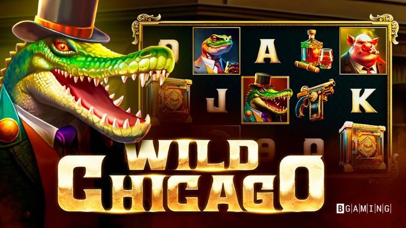 BGaming propone unirse a una banda gángster de animales en su slot Wild Chicago