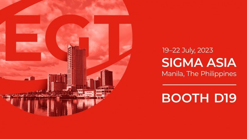 EGT to showcase its latest solutions at SiGMA Asia 2023 for the first time