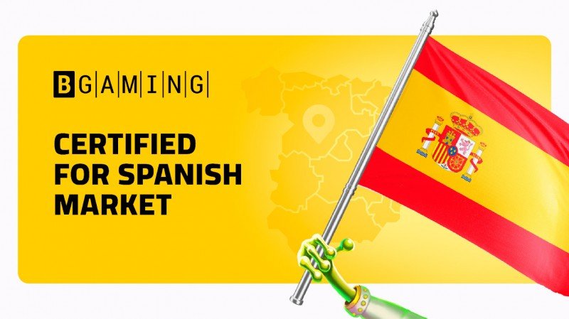 BGaming obtiene la certificación para operar en el mercado español