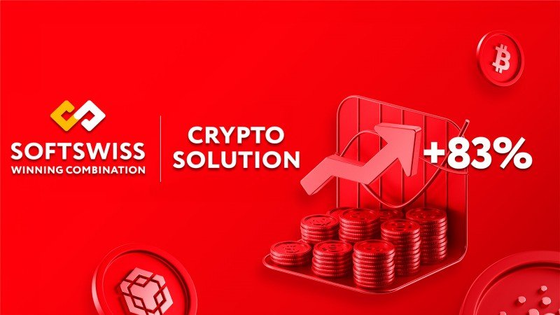SOFTSWISS report shows remarkable 83.6% surge in crypto bets in H1 2023