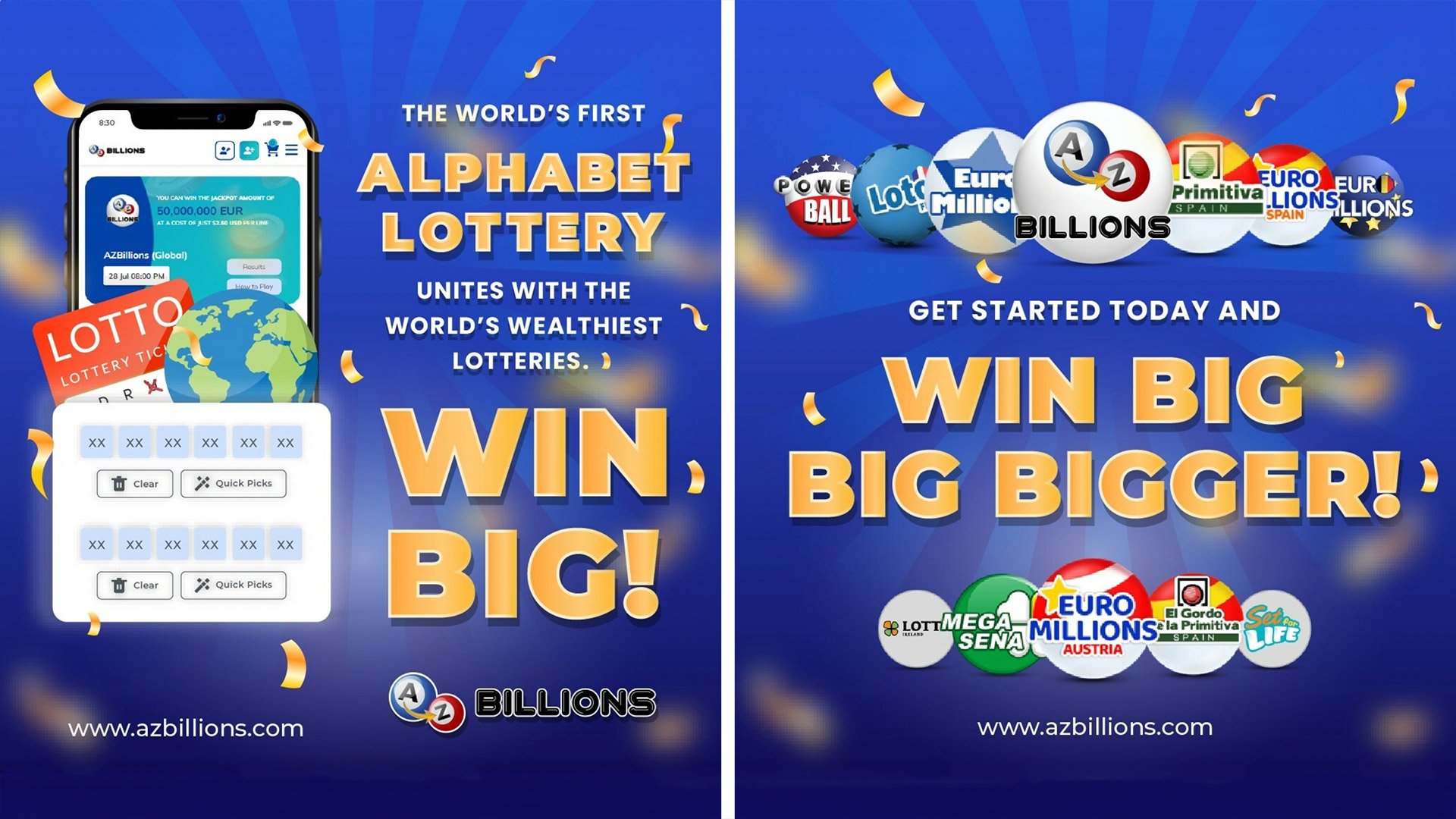 AZBillions launches its Alphabet Lottery app, promises unprecedented gaming experience