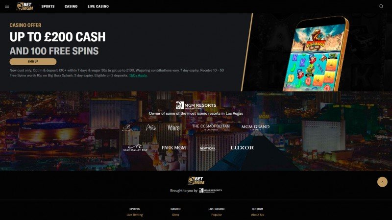MGM launches BetMGM iGaming and online sports betting brand in the UK
