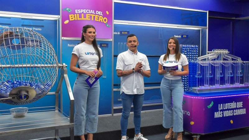 La LNB de El Salvador organizó un sorteo especial dedicado a los agentes vendedores de billetes
