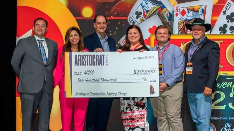 Aristocrat Gaming realizó una donación para apoyar la educación de los pueblos indígenas de los Estados Unidos