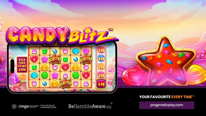 Pragmatic Play expands portfolio of sweet-themed slots with Candy Blitz