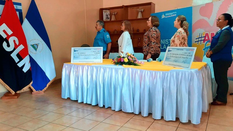 La Lotería Nacional de Nicaragua destinó más de USD 630.000 a programas sociales