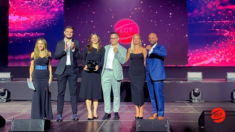 EGT Digital recibió el premio a Proveedor de Tragamonedas del Año en SIGMA Awards Balkans 2023