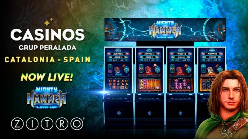 Casino Barcelona and Casino Tarragona add Zitro's Mighty Hammer to their gaming offerings