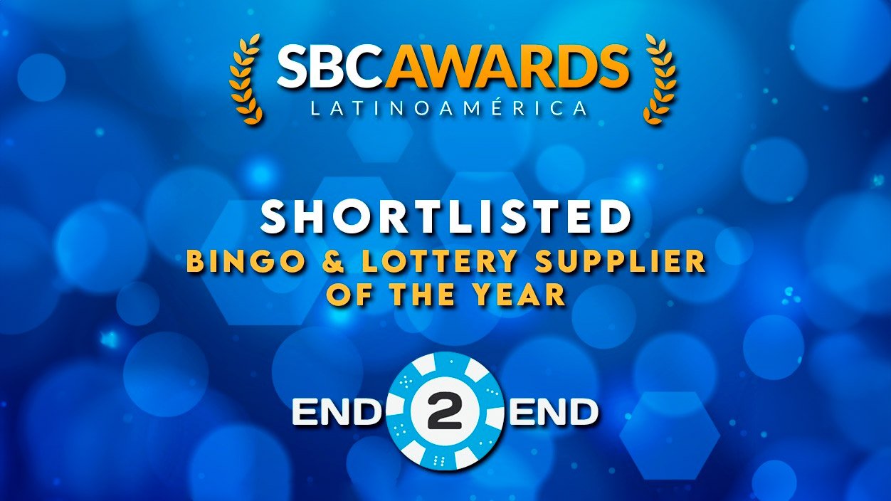 End 2 End fue nominado como “Proveedor de Bingo y Lotería del Año” en los SBC Awards Latinoamérica