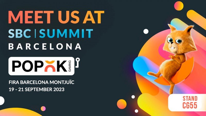 PopOK Gaming presentará sus últimos lanzamientos en SBC Summit Barcelona