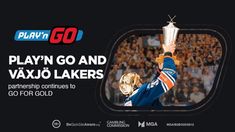 Play'n GO returns as title sponsor for Swedish ice hockey club Växjö Lakers