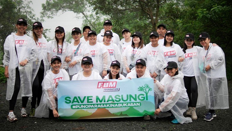 FBM Foundation launches environmental initiative at the Masungi Georeserve in Rizal