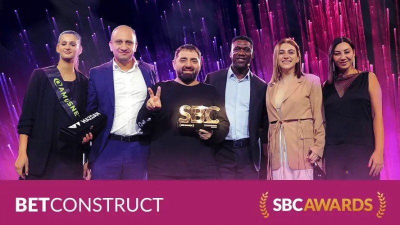 BetConstruct fue premiado por sus productos land-based y su solución White Label para iGaming en los SBC Awards 2023