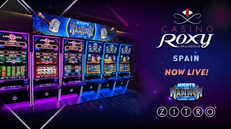 Zitro installs its Mighty Hammer multi-game at Roxy Casino in Valladolid