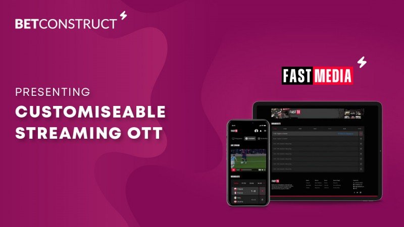 BetConstruct presenta una plataforma OTT con la posibilidad de ofrecer streaming "desde cualquier rincón del mundo”