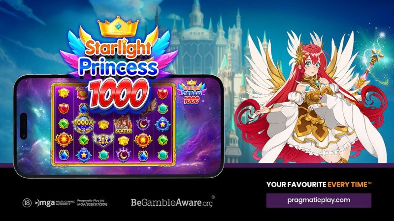 Pragmatic Play launches Starlight Princess slot follow-up featuring multiplier of up to 1,000x