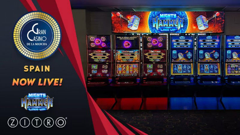 Zitro installs its Mighty Hammer multi-game at Grand Casino of La Mancha in Toledo