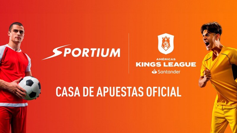 Sportium será la casa de apuestas oficial de la Américas Kings League Santander en Latinoamérica