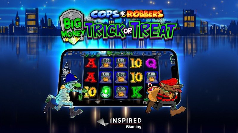 Inspired introduces new title Cops 'n' Robbers Big Money Trick or Treat to Halloween game collection 