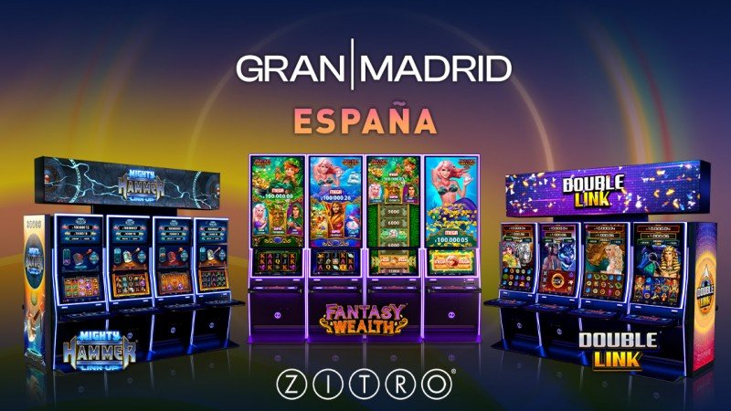 Gran Madrid amplía la oferta de entretenimiento de Casino Torrelodones y Casino Colón con tres multijuegos de Zitro