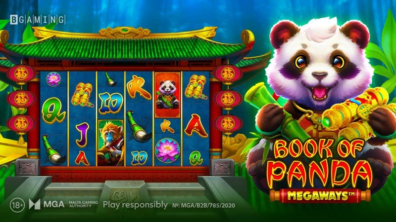 BGaming lanza Book of Panda MEGAWAYS, una slot online desarrollada en asociación con un equipo de diseñadores chinos
