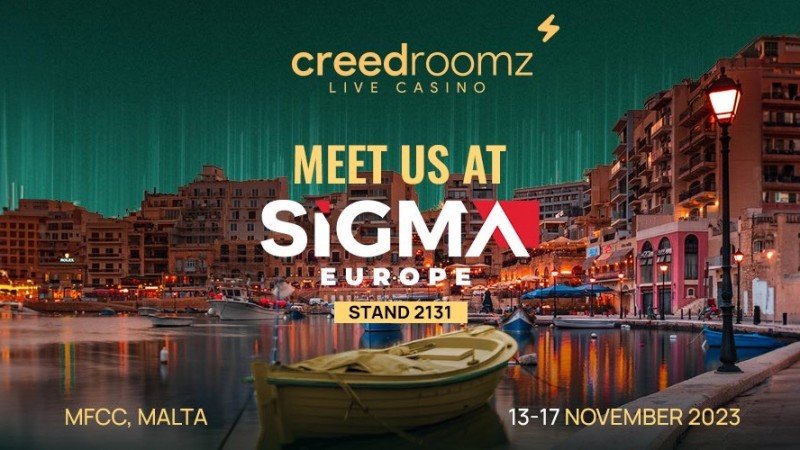 CreedRoomz presentará su gama de soluciones de casino online en SiGMA Europe 2023