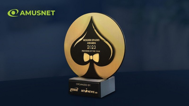 Amusnet named Provider of the Year at Golden Spades Awards competition in Bulgaria
