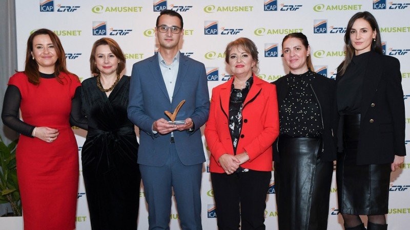 Amusnet named 'True Leader' in the IT sector by ICAP CRIF in Bulgaria