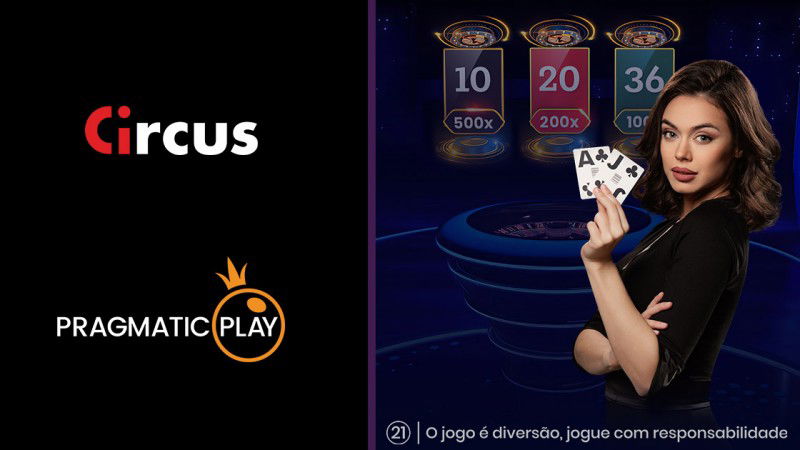 Pragmatic Play lança cassino ao vivo para a marca Circus