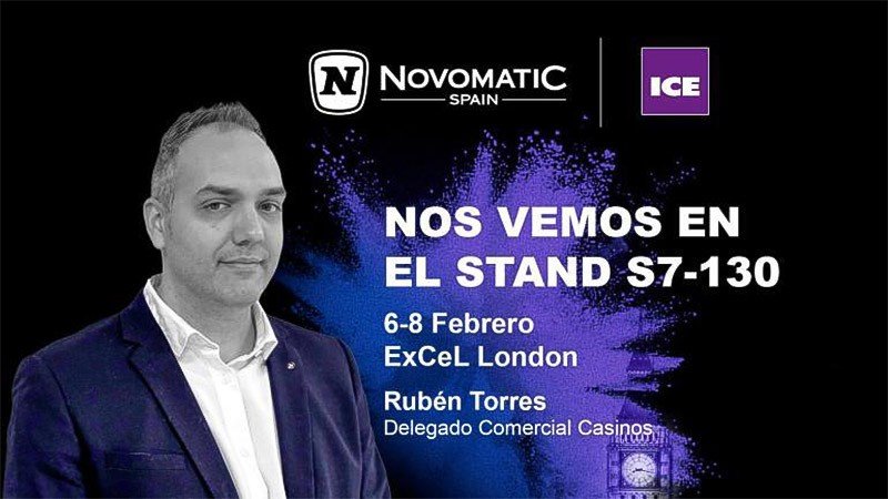 Novomatic Spain designa al ejecutivo Rubén Torres como nuevo delegado comercial para Casinos en España