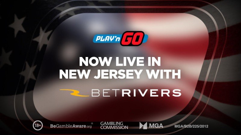 Play'n GO expands Rush Street Interactive partnership through BetRivers launch in New Jersey