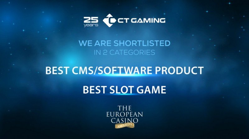 CT Gaming recognized with two nominations for the European Casino Awards 2024