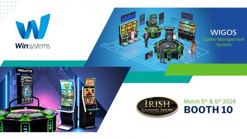 Win Systems presenta sus productos y soluciones en el Irish Gaming Show esta semana