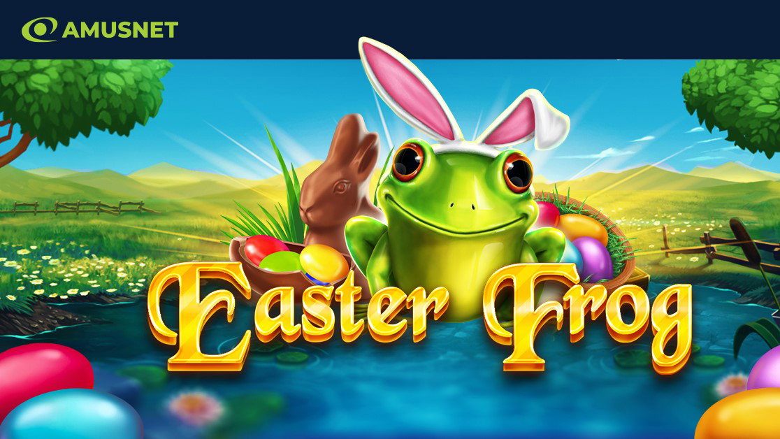 Amusnet releases Easter Frog, a seasonal addition to video slot portfolio