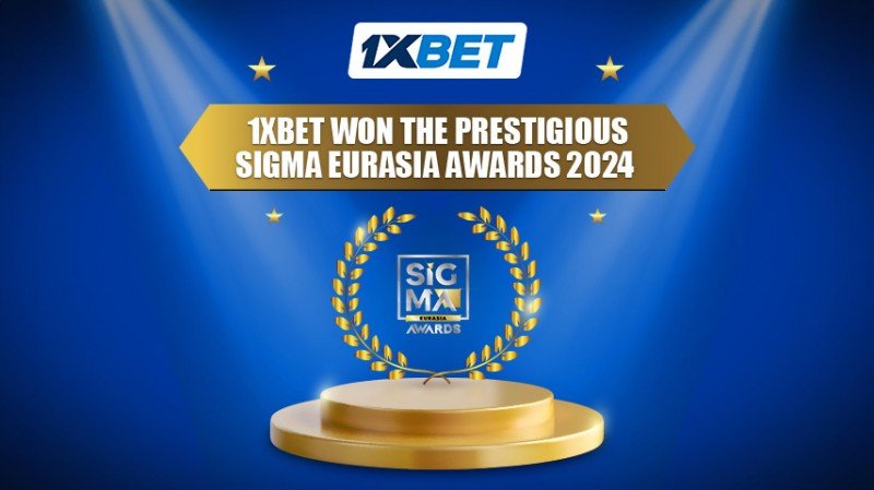 El operador 1xBet obtuvo el premio por Mejor Experiencia de Casino Móvil en los SiGMA Eurasia Awards 2024