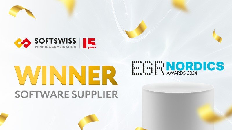 SOFTSWISS wins Software Supplier title at EGR Nordics Awards 2024