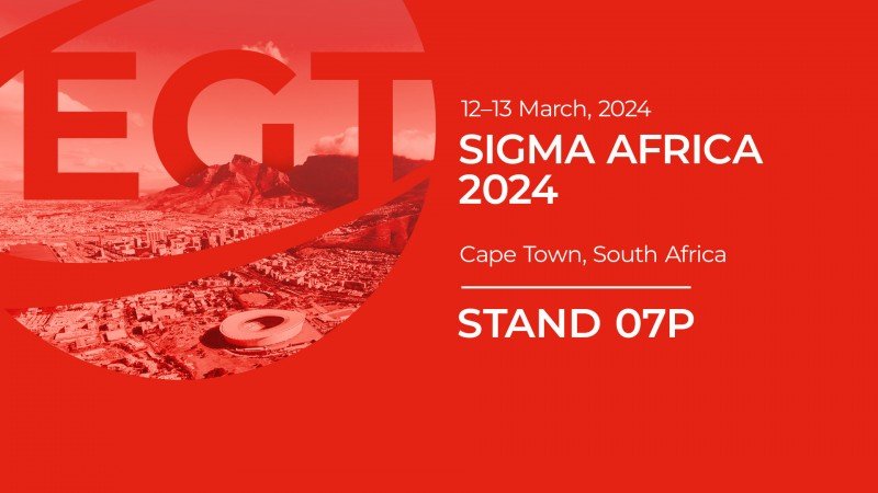 EGT debutará en SiGMA África 2024 con sus productos más populares y novedades exclusivas para el mercado local