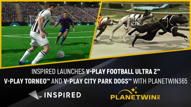 Inspired Entertainment rolls out three V-Play virtual sports games on Planetwin365 in Italy 