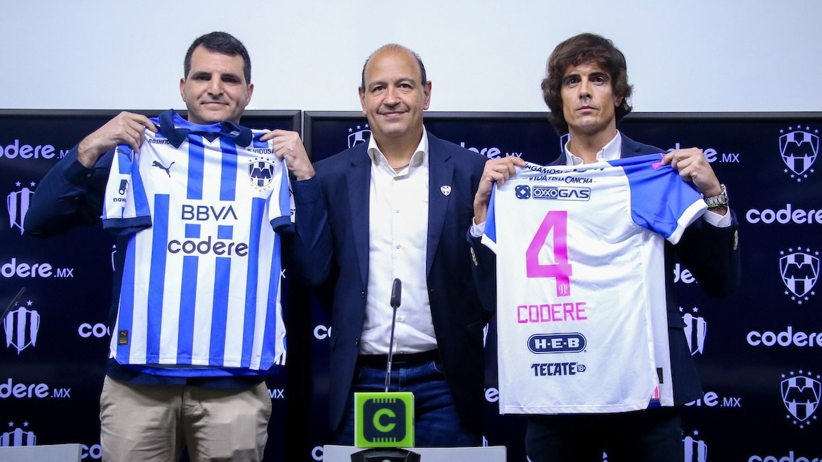 Codere Online renueva su alianza con el club Rayados de Monterrey y será su patrocinador por cuatro años más