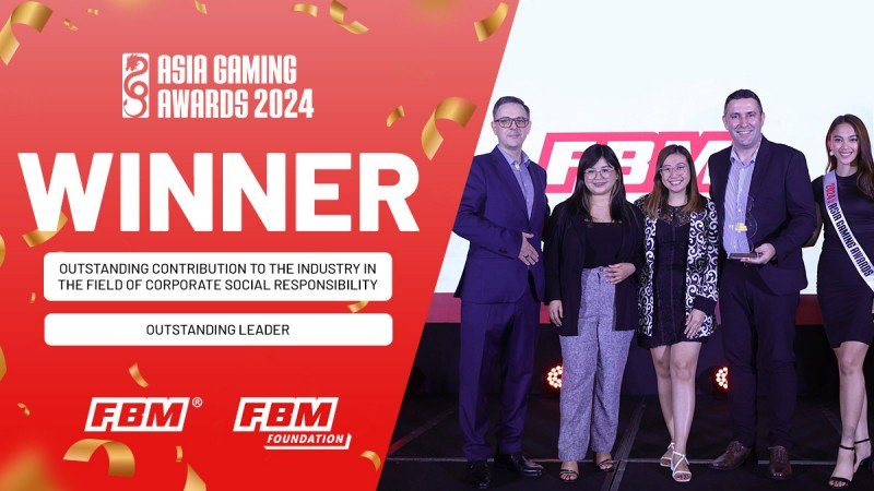 FBM garners dual honors at ASEAN Gaming Summit for CSR excellence and leadership 