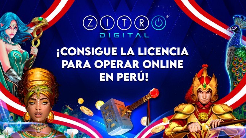 Zitro Digital obtuvo la autorización para suministrar sus tragamonedas online en el mercado regulado de Perú