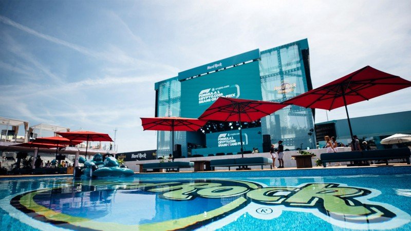 Hard Rock announces entertainment schedule for Hard Rock Beach Club at F1 Miami Grand Prix
