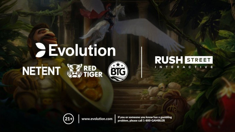 Evolution enters Delaware through Rush Street Interactive