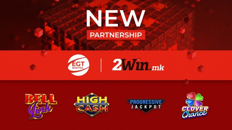 EGT Digital refuerza su presencia en Macedonia del Norte tras suscribir una alianza con el operador 2Win.mk
